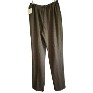 Nancy Bolen City Girl Womens Coco Brown Large Pants Made in USA Trousers Vintage